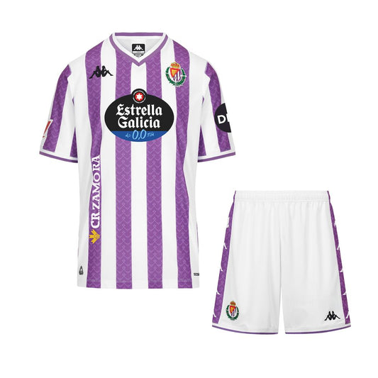 Real Valladolid 2025/26 Conjunto Principal – Criança