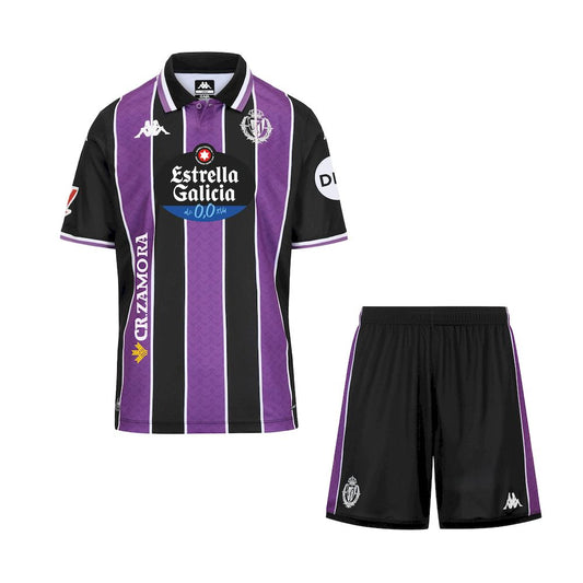 Real Valladolid 2025/26 Conjunto Alternativo – Criança