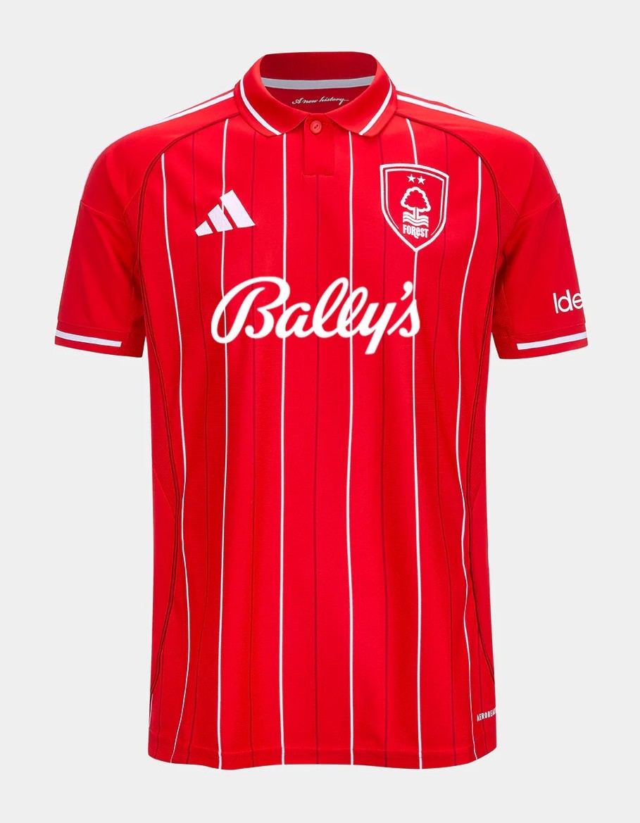Nottingham Forest 2025/26 Camisola Principal – Homem