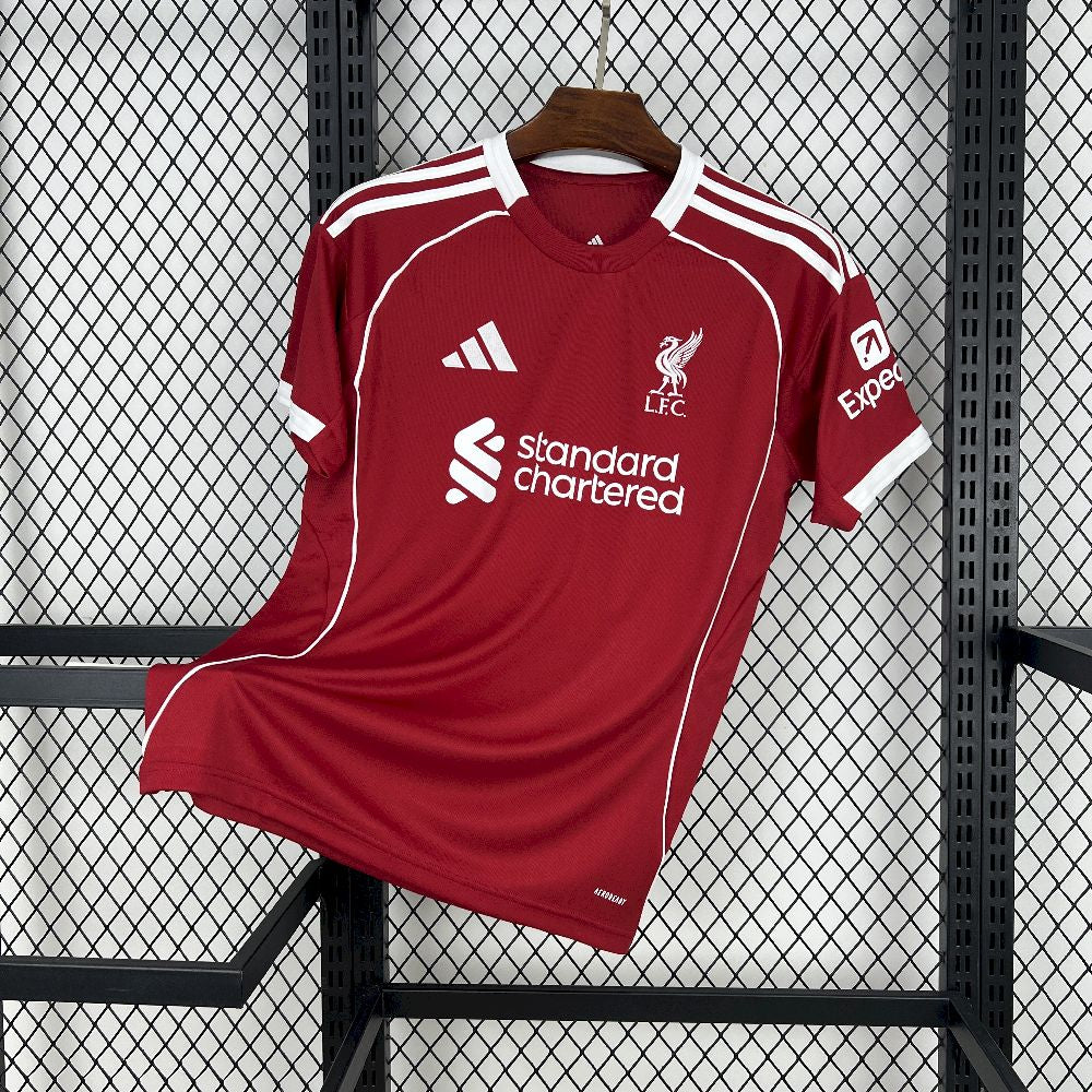 Liverpool 2025/26 Camisola Principal – Homem