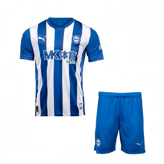 Deportivo Alaves 2025/26 Conjunto Principal – Criança