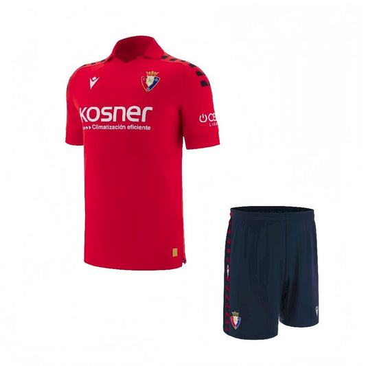CA Osasuna 2025/26 Conjunto Principal – Criança