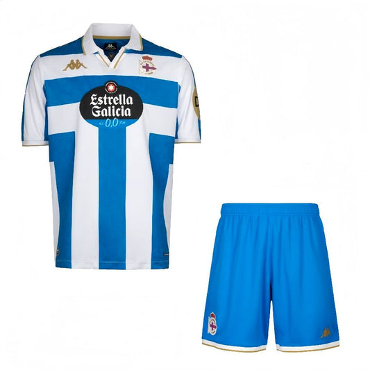 Deportivo de La Coruna 2025/26 Conjunto Principal – Criança