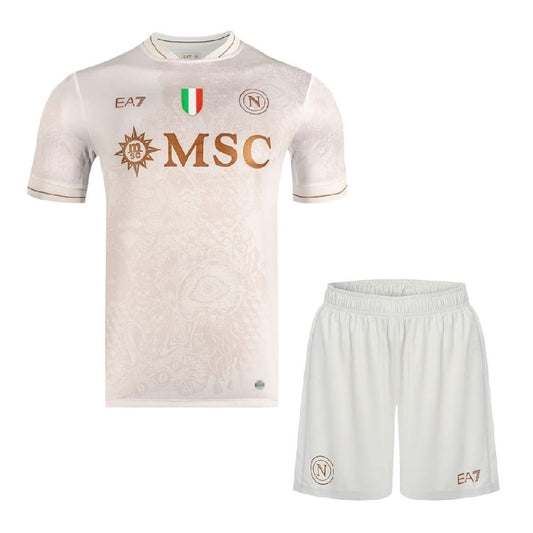 Napoli 2025/26 Conjunto Alternativo – Criança