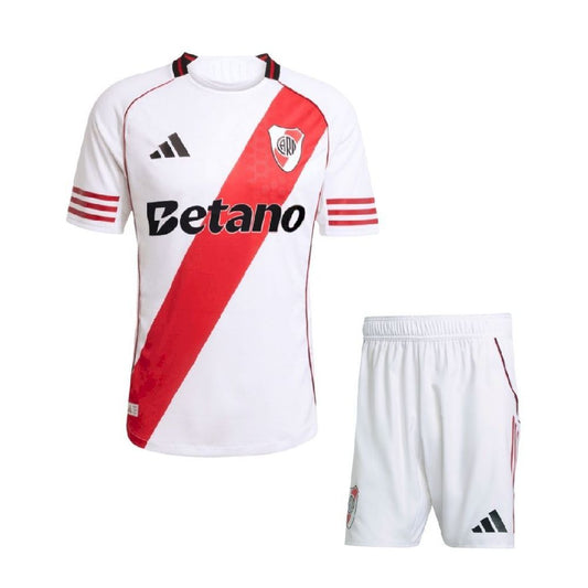 River Plate 2025/26 Conjunto Principal – Criança