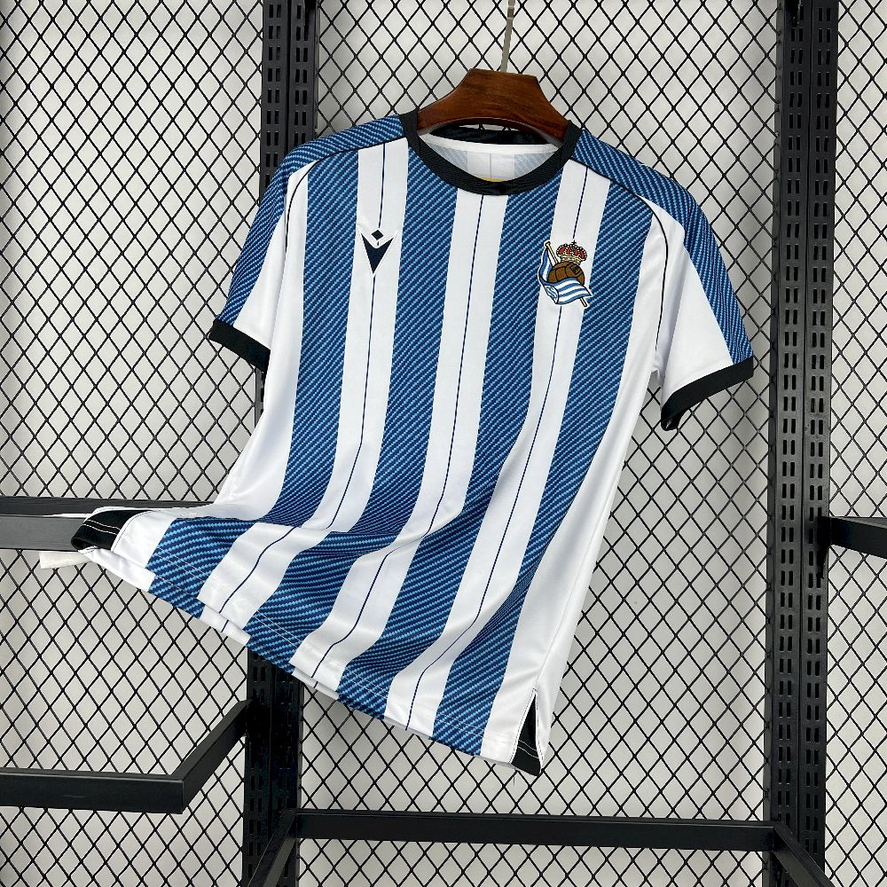 Real Sociedad 2025/26 Camisola Principal – Homem