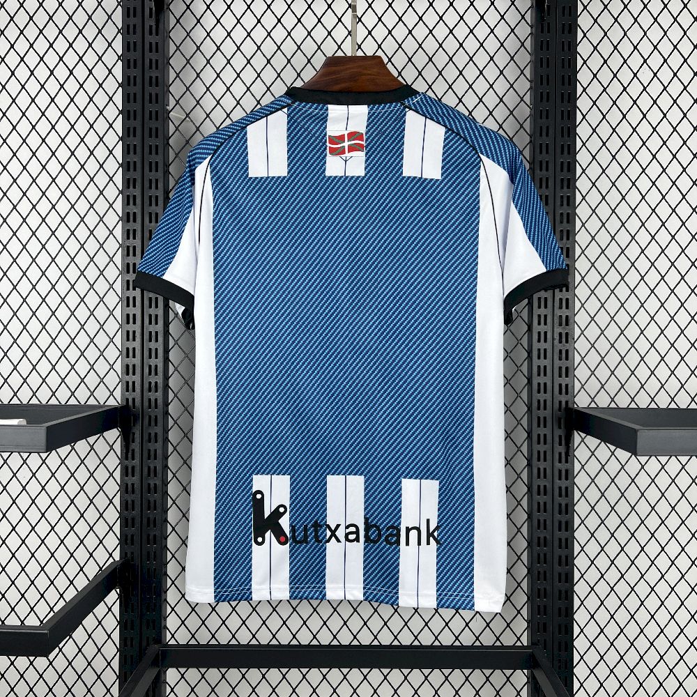Real Sociedad 2025/26 Camisola Principal – Homem