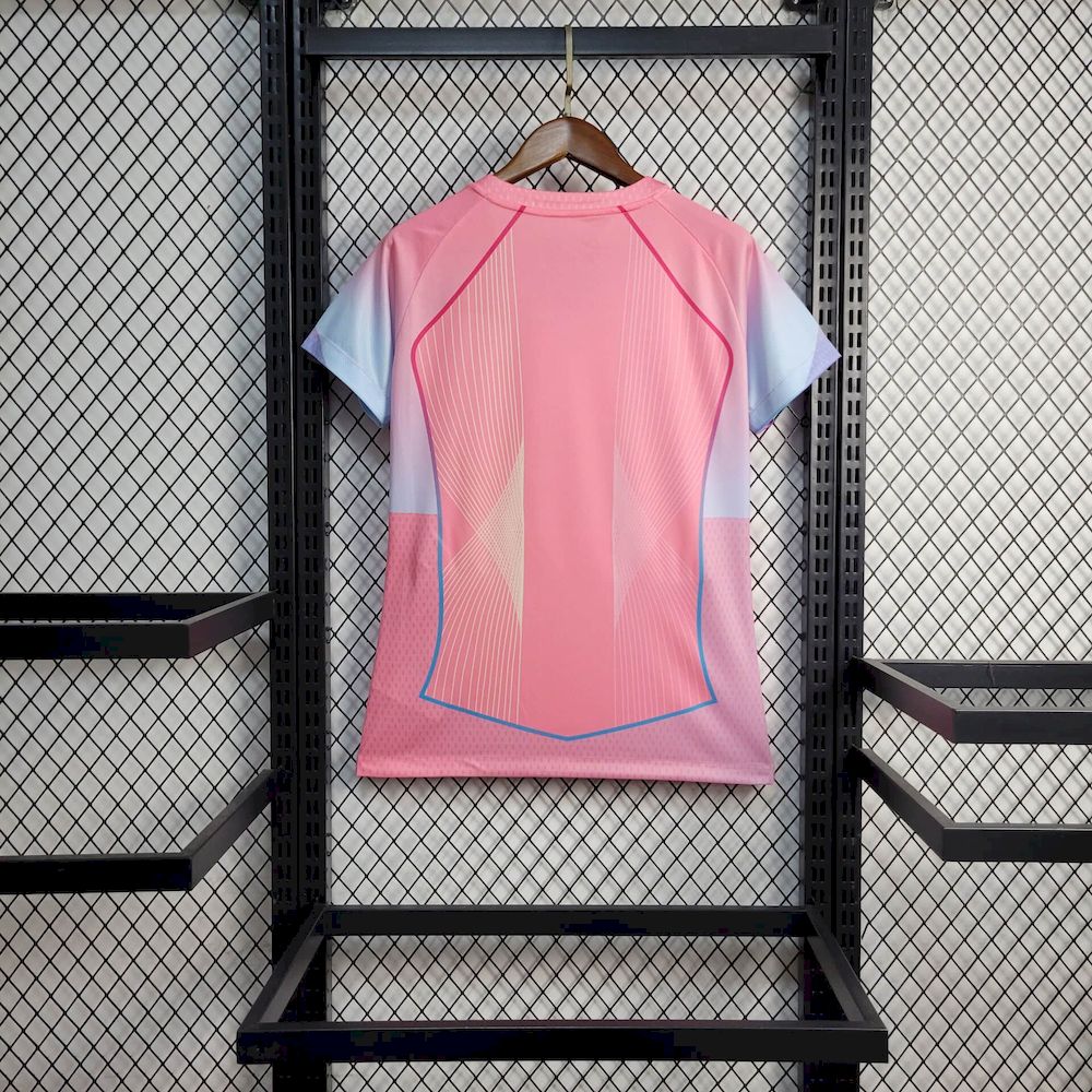 Barcelona 2025/26 Camisola Rosa – Mulher