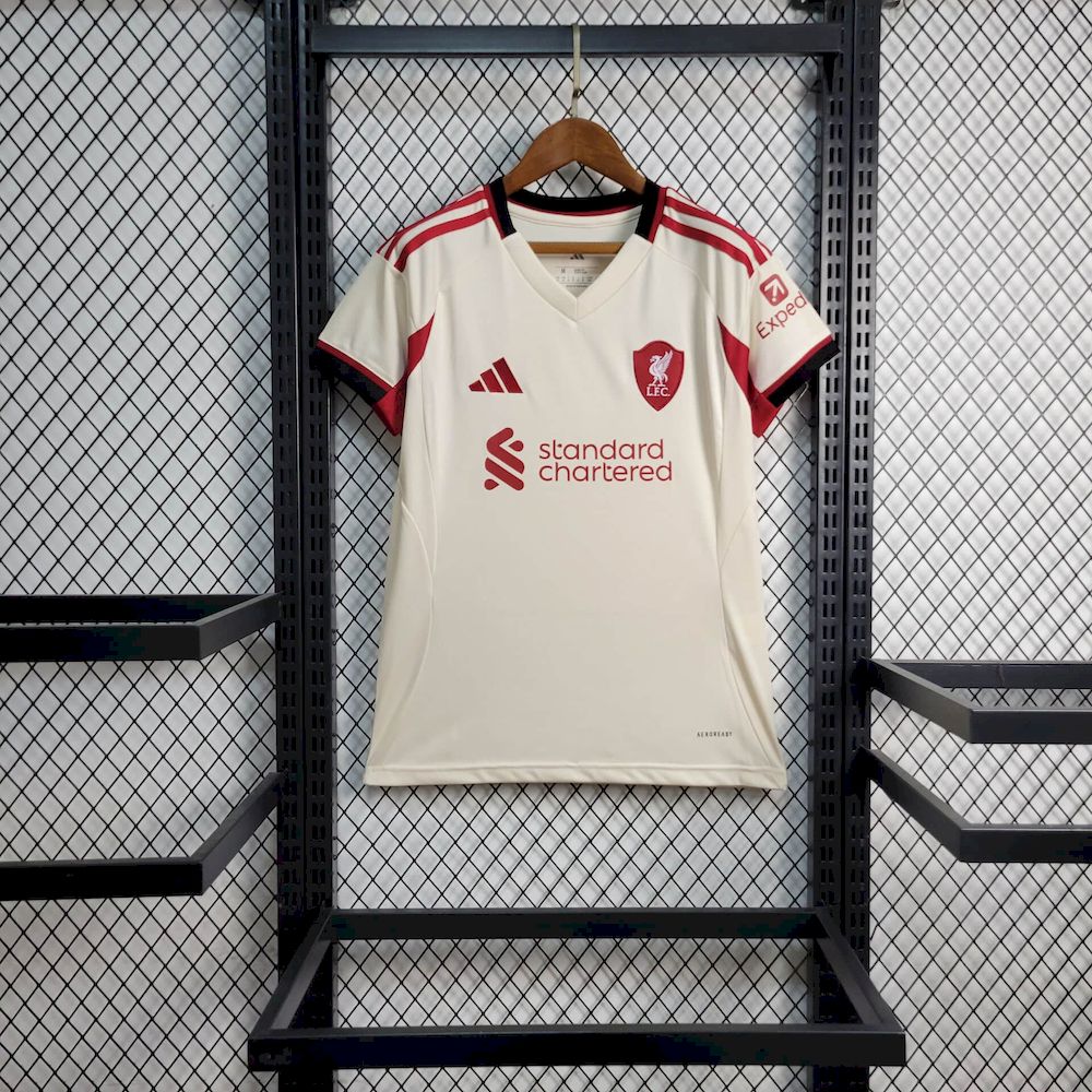 Liverpool 2025/26 Camisola Alternativa – Mulher