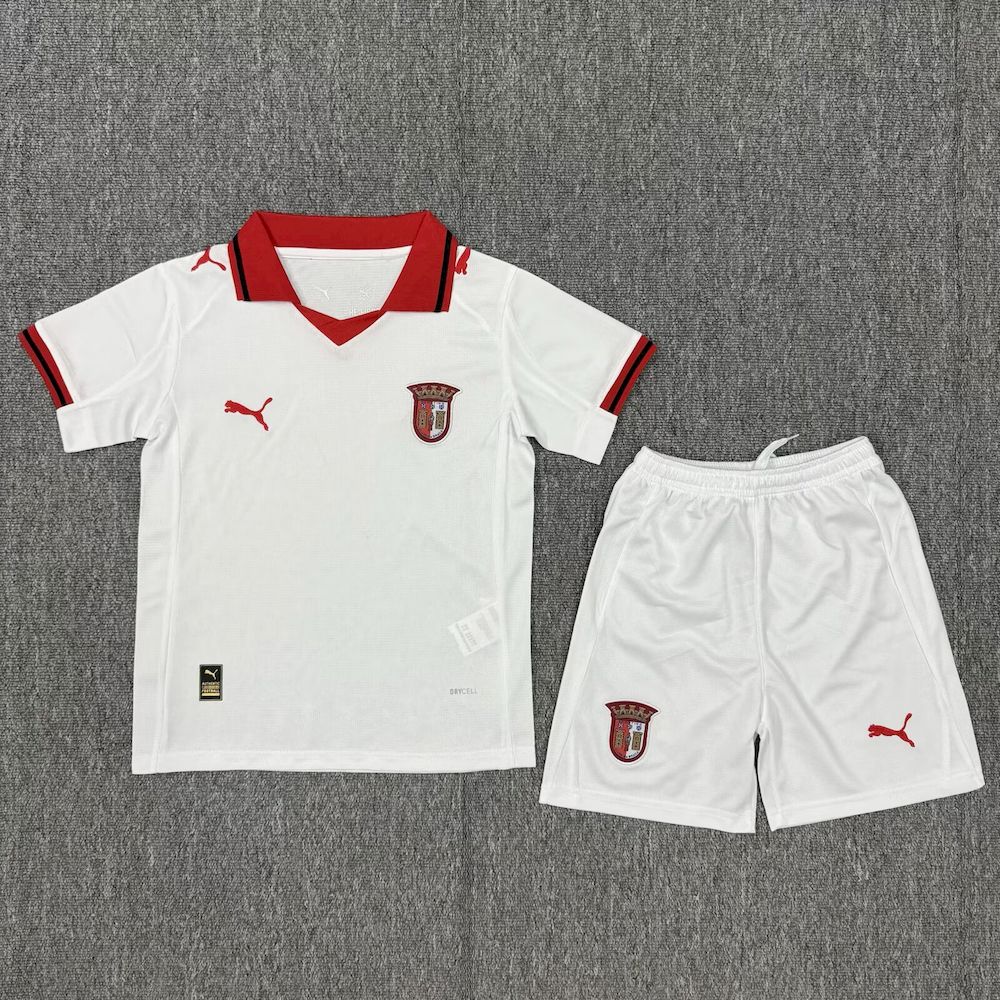 Braga 2025/26 Conjunto Alternativo – Criança