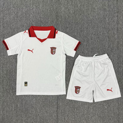 Braga 2025/26 Conjunto Alternativo – Criança