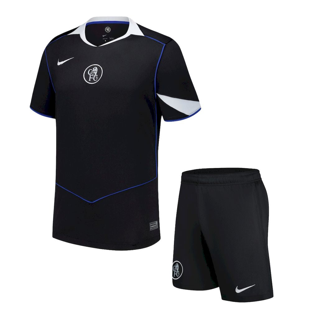 Chelsea 2025/26 Conjunto Terceiro – Criança