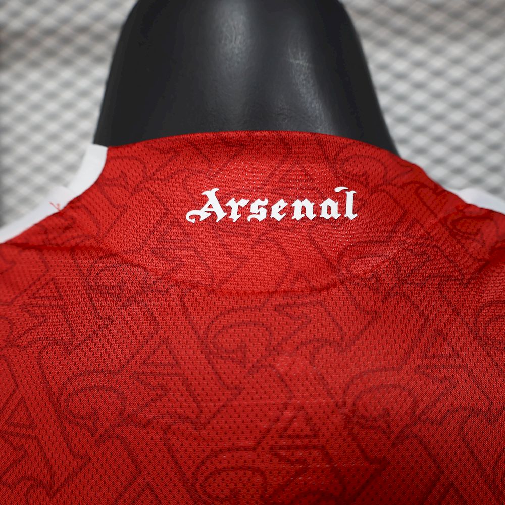 Arsenal 2025/26 Camisola Principal de Manga Comprida Versão Jogador – Homem