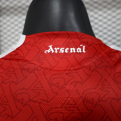 Arsenal 2025/26 Camisola Principal de Manga Comprida Versão Jogador – Homem