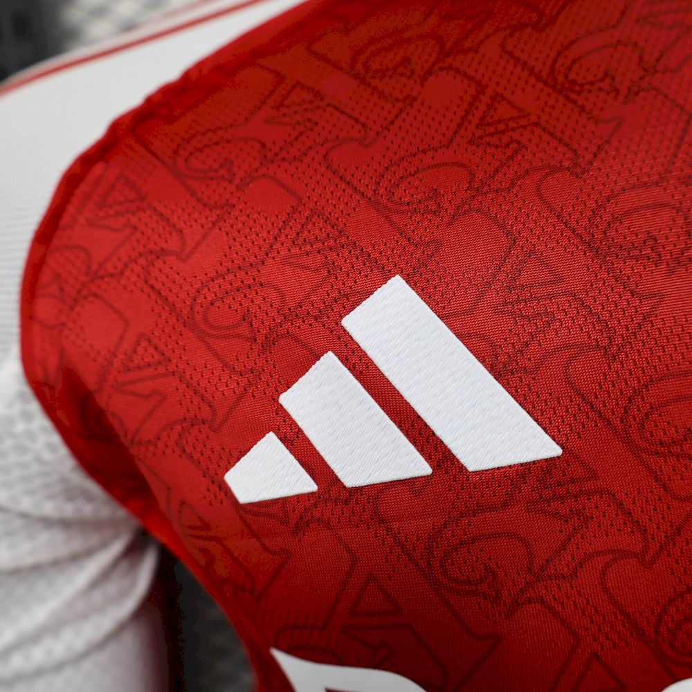 Arsenal 2025/26 Camisola Principal de Manga Comprida Versão Jogador – Homem