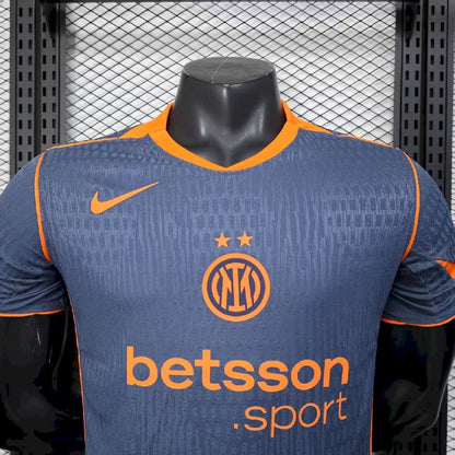 Inter de Milão 2025/26 Camisola Terceira Versão Jogador – Homem