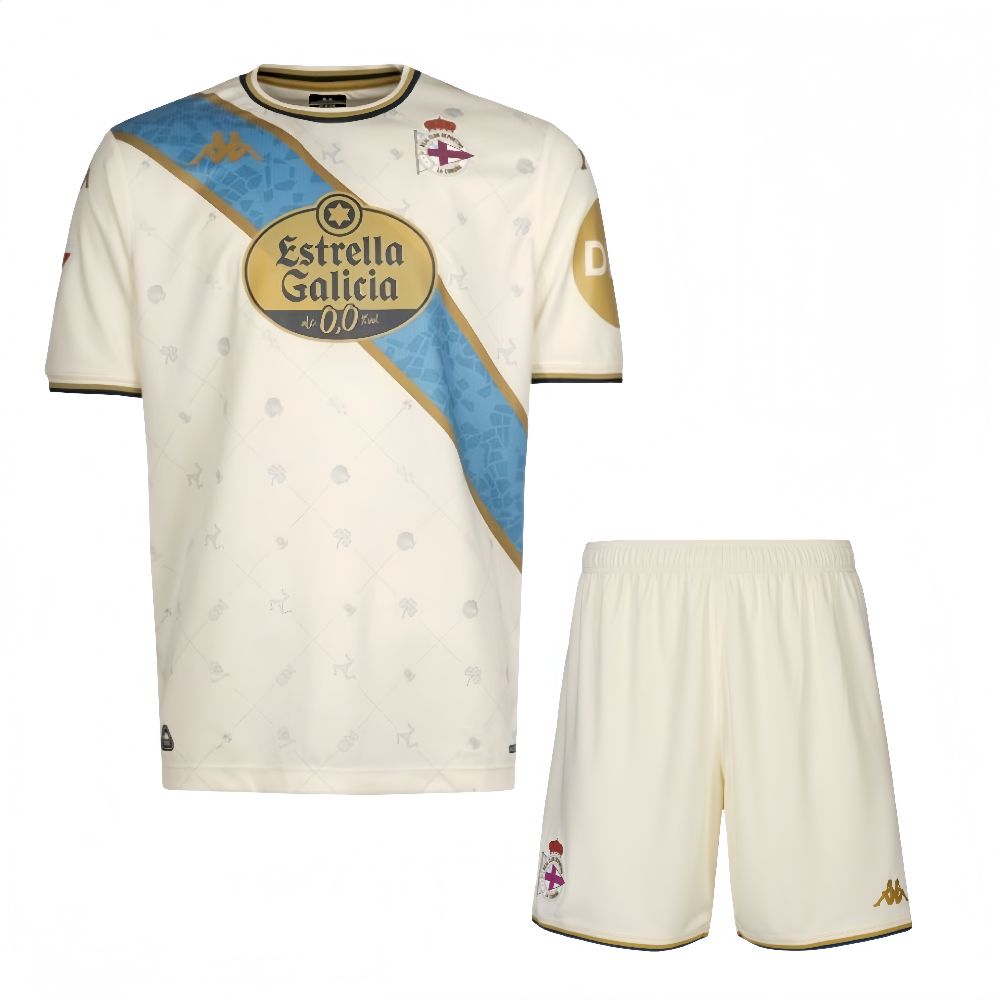 Deportivo de La Coruna 2025/26 Conjunto Terceiro – Criança