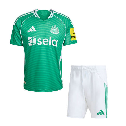 Newcastle United 2025/26 Conjunto Alternativo – Criança