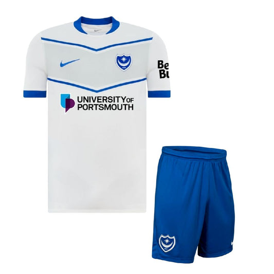 Portsmouth F.C. 2025/26 Conjunto Alternativo – Criança