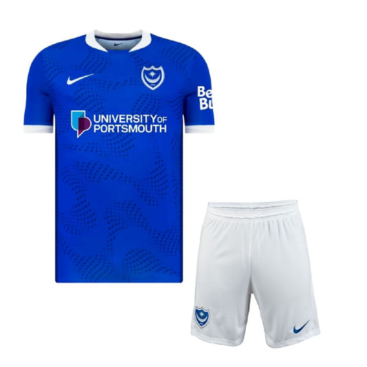 Portsmouth F.C. 2025/26 Conjunto Principal – Criança
