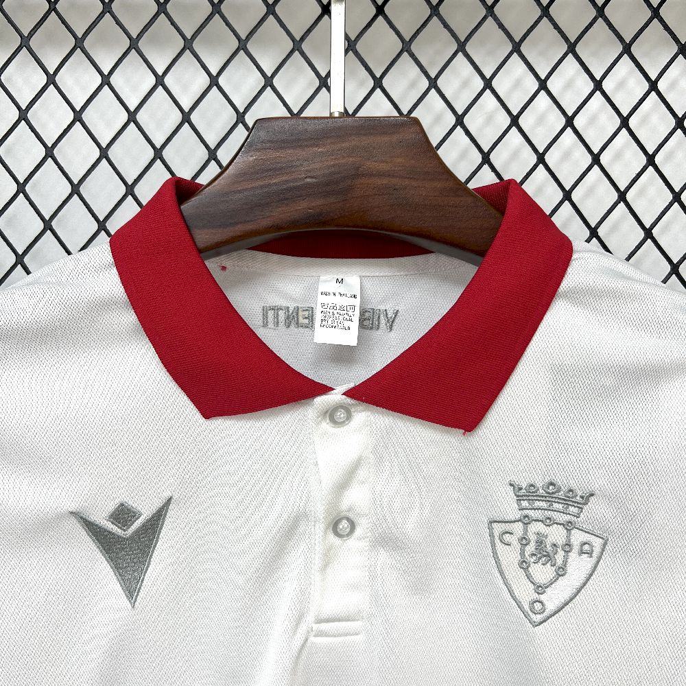 CA Osasuna 2025/26 Camisola Polo – Homem