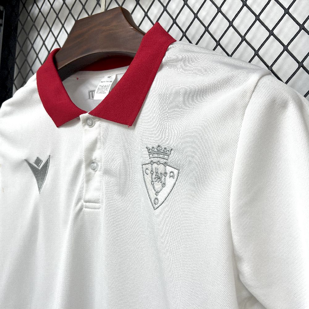 CA Osasuna 2025/26 Camisola Polo – Homem