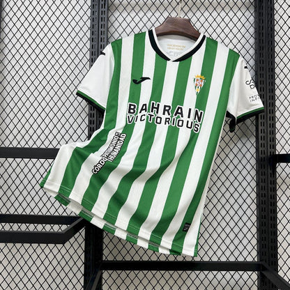 Cordoba CF 2025/26 Camisola Principal （Full sponsor） – Homem