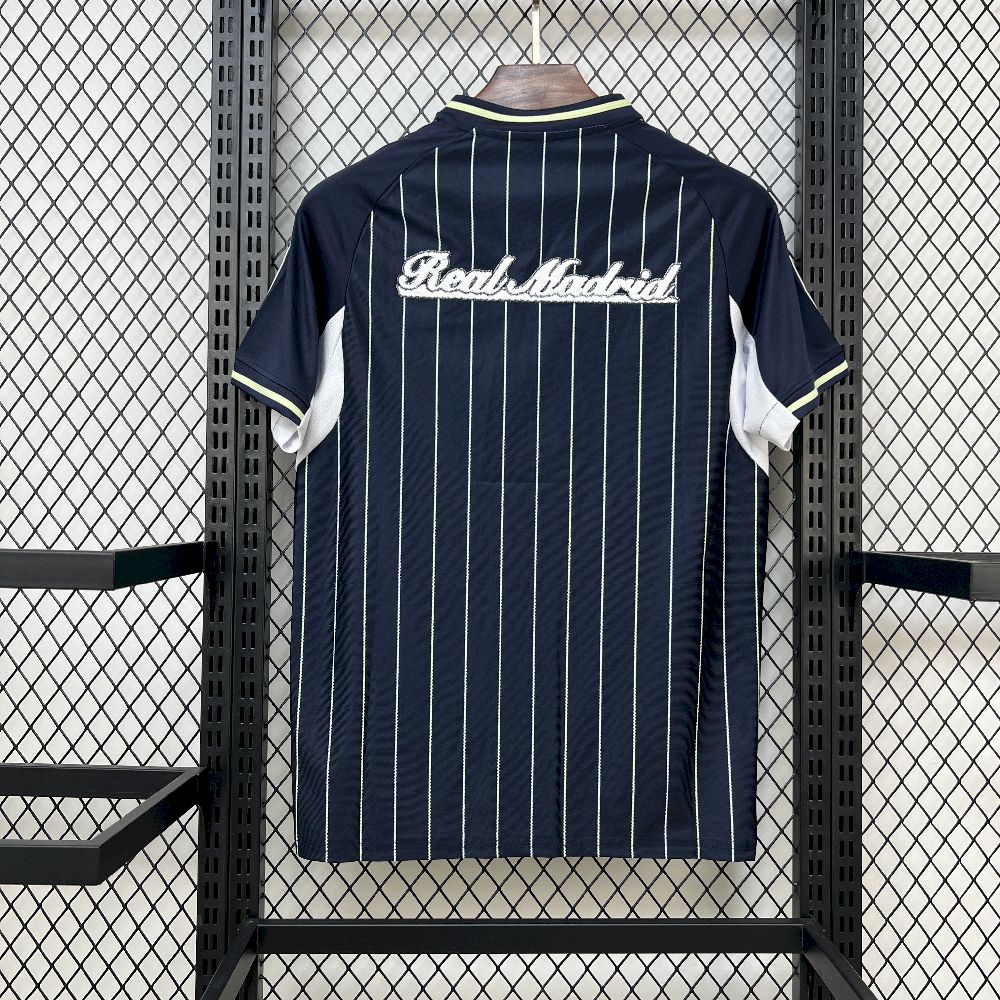 Real Madrid 2025/26 Camisola Basebol – Homem