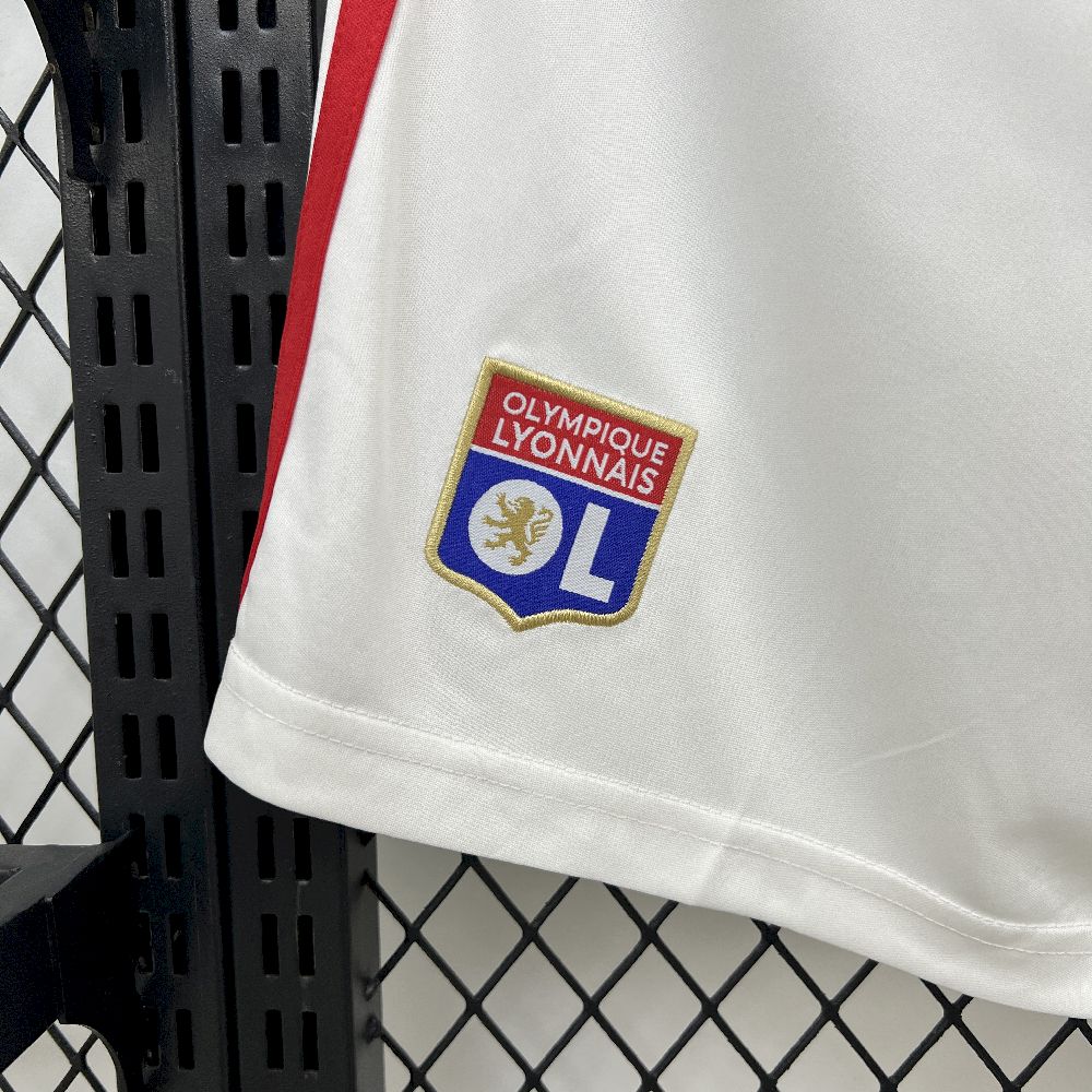 Olympique Lyonnais 2025/26 Calções Principais – Homem