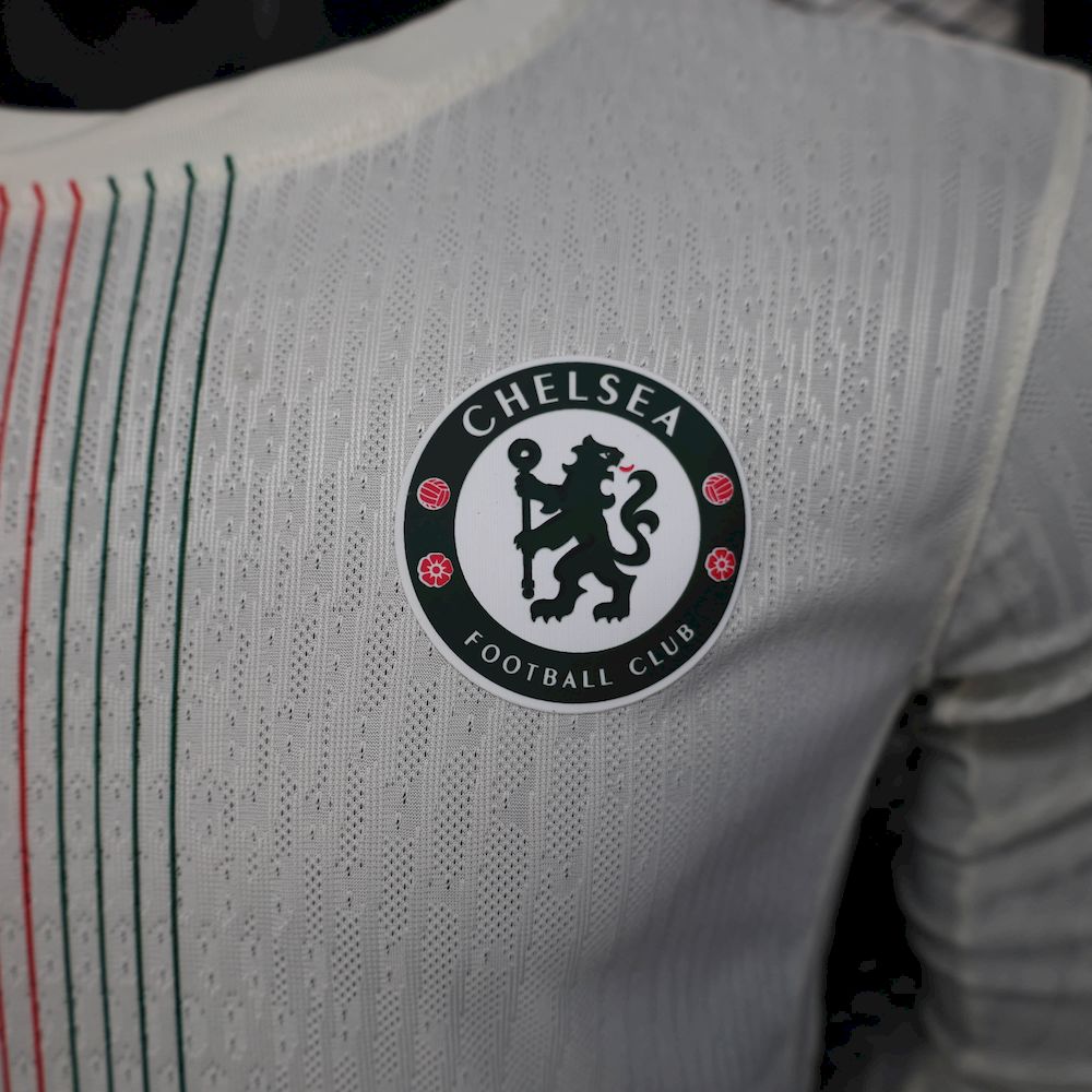 Chelsea 2025/26 Camisola Alternativa de Manga Comprida Versão Jogador – Homem