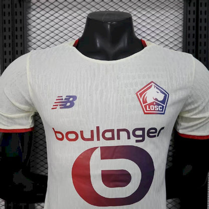 Lille OSC 2025/26 Camisola Alternativa Versão Jogador – Homem