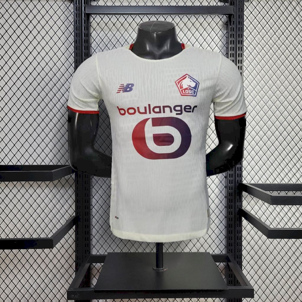 Lille OSC 2025/26 Camisola Alternativa Versão Jogador – Homem