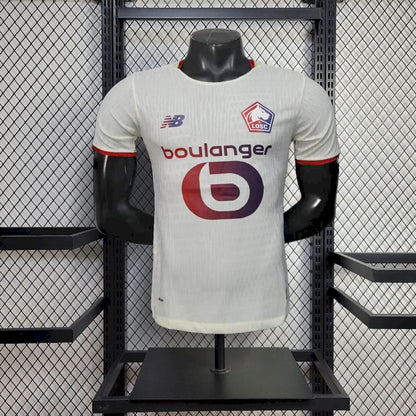 Lille OSC 2025/26 Camisola Alternativa Versão Jogador – Homem