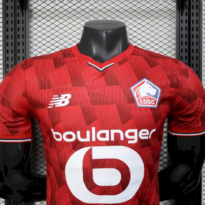 Lille OSC 2025/26 Camisola Principal Versão Jogador – Homem