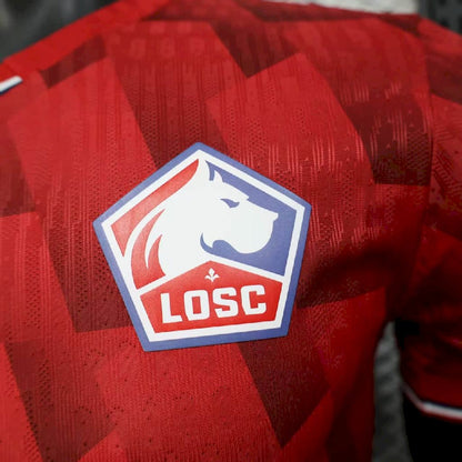 Lille OSC 2025/26 Camisola Principal Versão Jogador – Homem