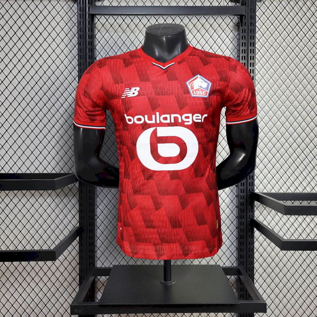 Lille OSC 2025/26 Camisola Principal Versão Jogador – Homem