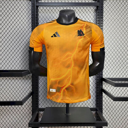 AS Roma 2025/26 Camisola Alternativa Versão Jogador – Homem