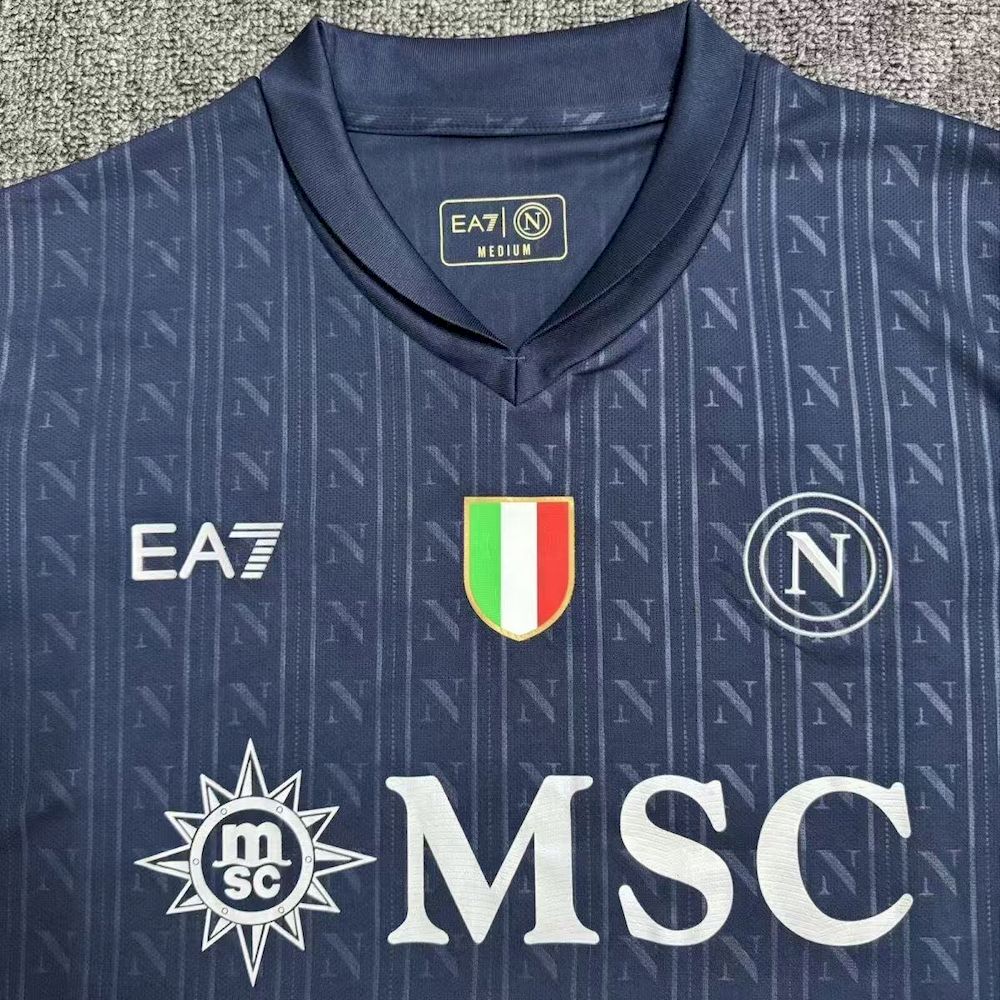 Napoli 2025/26 Camisola Terceira Liga dos Campeões