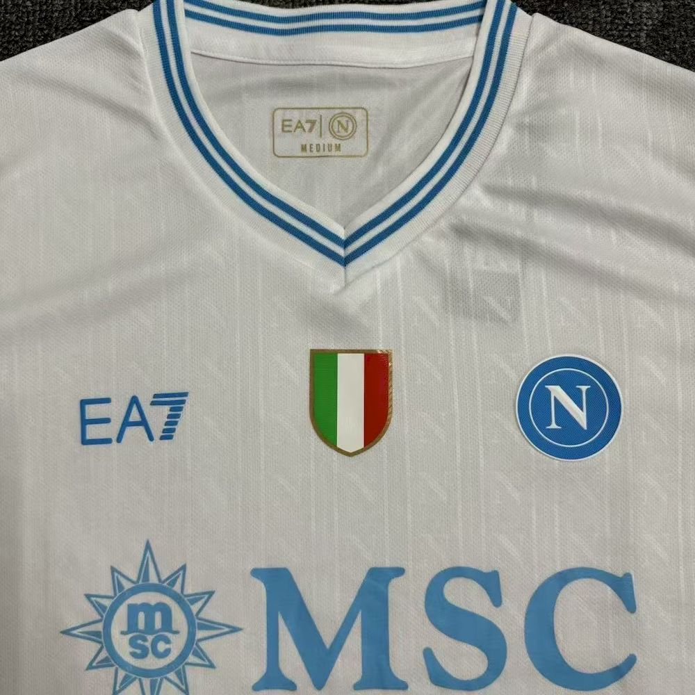 Napoli 2025/26 Camisola Alternativa Liga dos Campeões