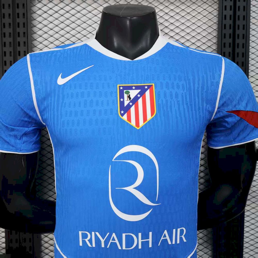 Atlético de Madrid 2025/26 Camisola Terceira Versão Jogador – Homem