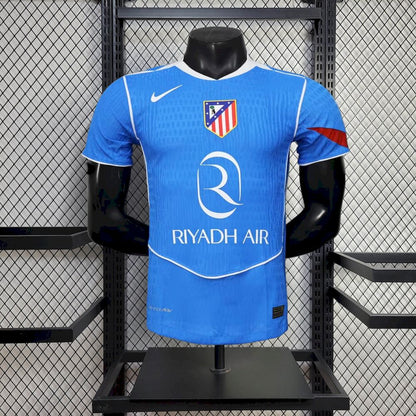 Atlético de Madrid 2025/26 Camisola Terceira Versão Jogador – Homem