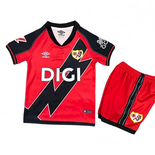 Rayo Vallecano 2025/26 Conjunto Alternativo – Criança