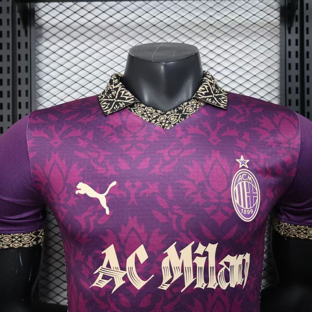 AC Milan 2025/26 Camisola Especial Versão Jogador – Homem