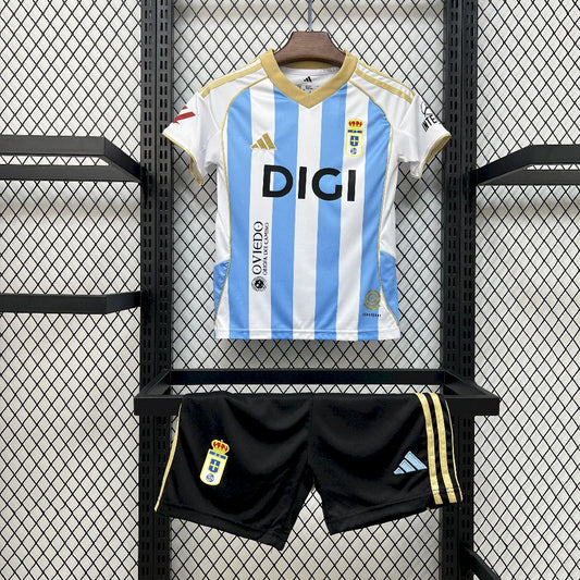 Real Oviedo 2025/26 Conjunto Terceiro – Criança