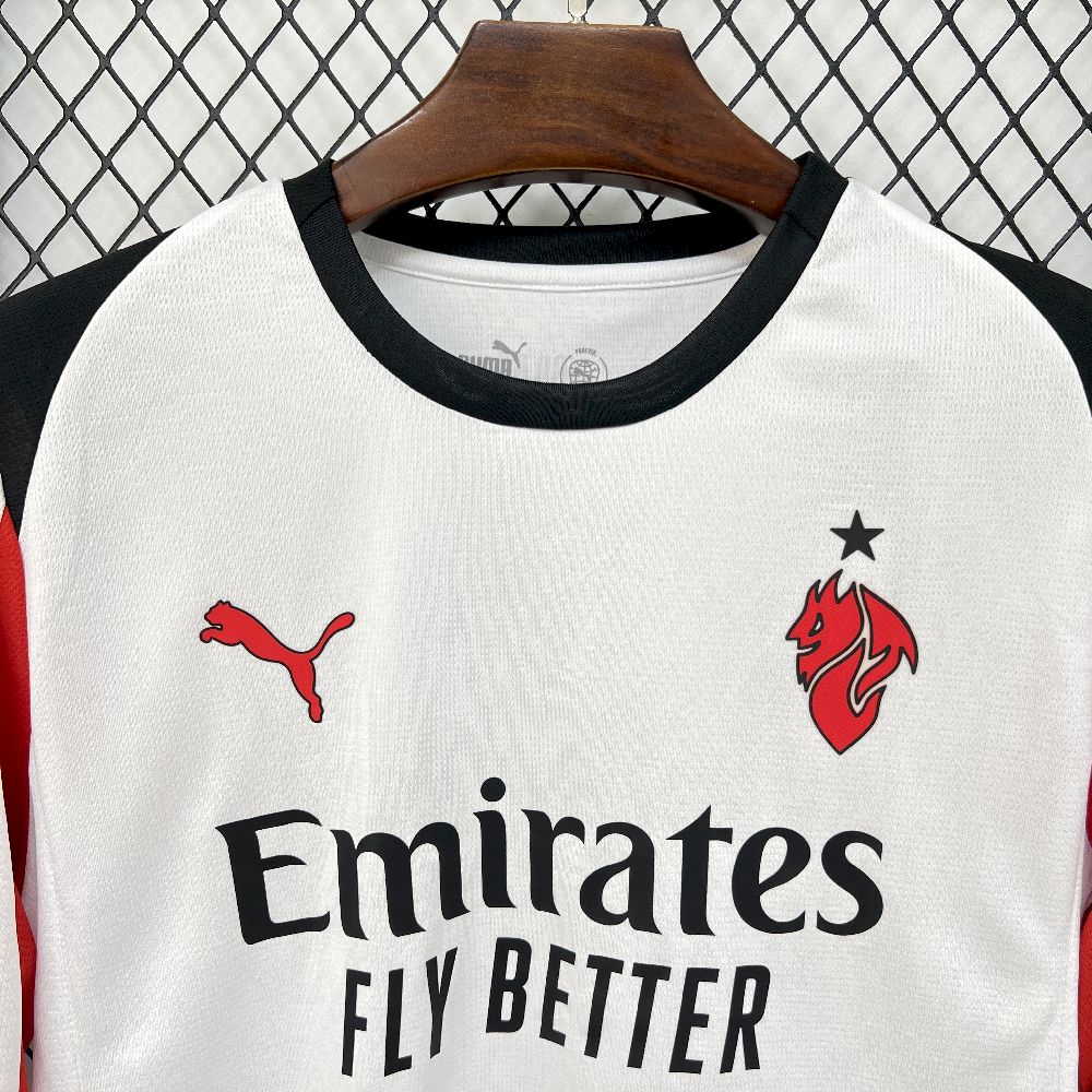 AC Milan 2025/26 Camisola Alternativa de Manga Comprida – Homem