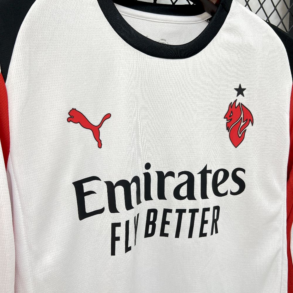 AC Milan 2025/26 Camisola Alternativa de Manga Comprida – Homem