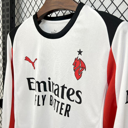 AC Milan 2025/26 Camisola Alternativa de Manga Comprida – Homem