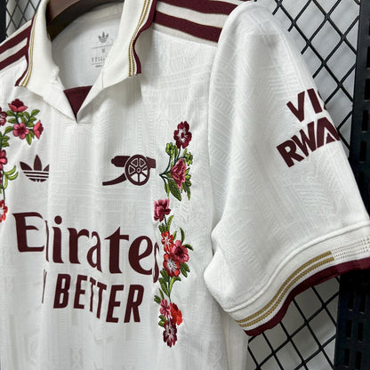 Arsenal 2025/26 Camisola Terceira Embroidered Versão Jogador – Homem