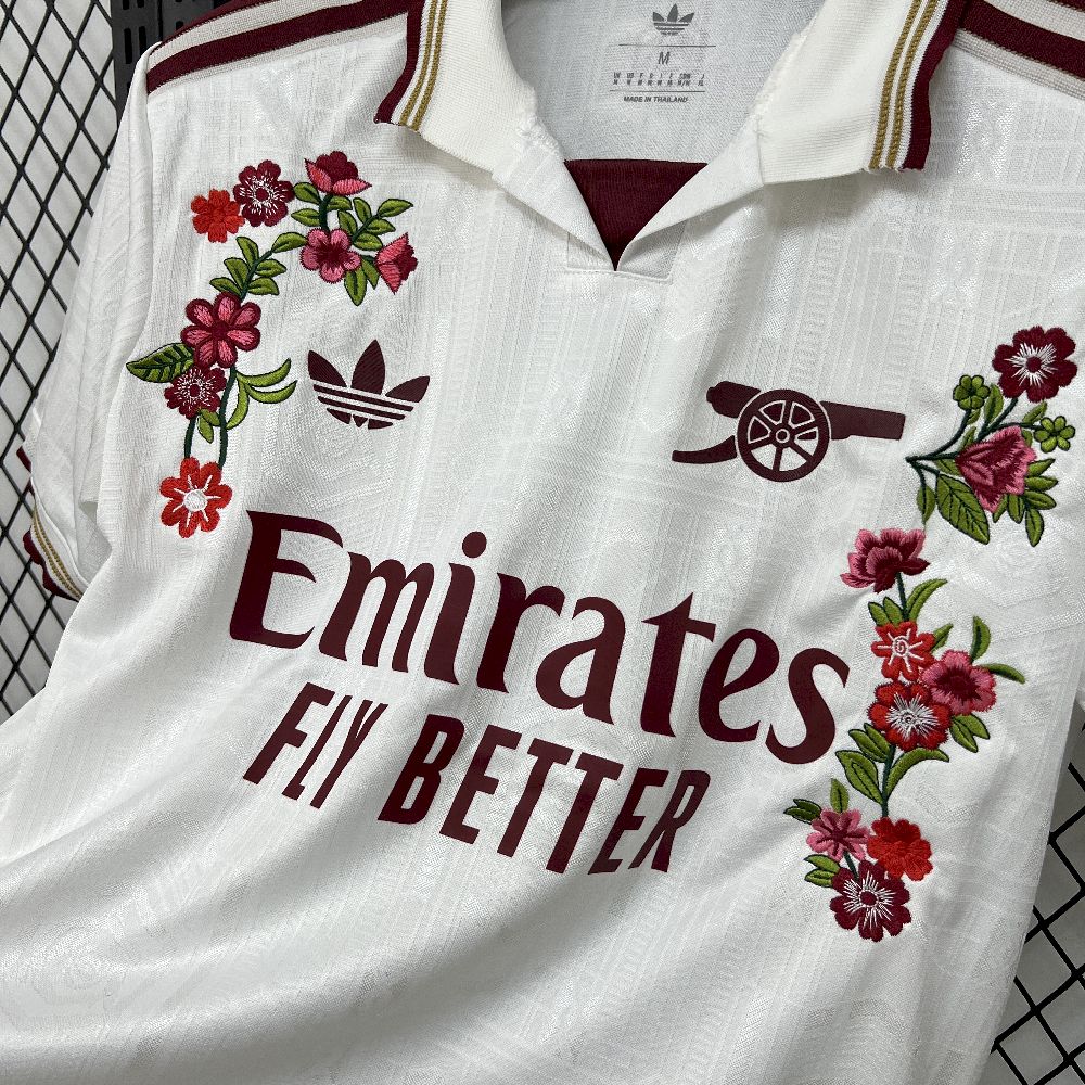 Arsenal 2025/26 Camisola Terceira Embroidered Versão Jogador – Homem