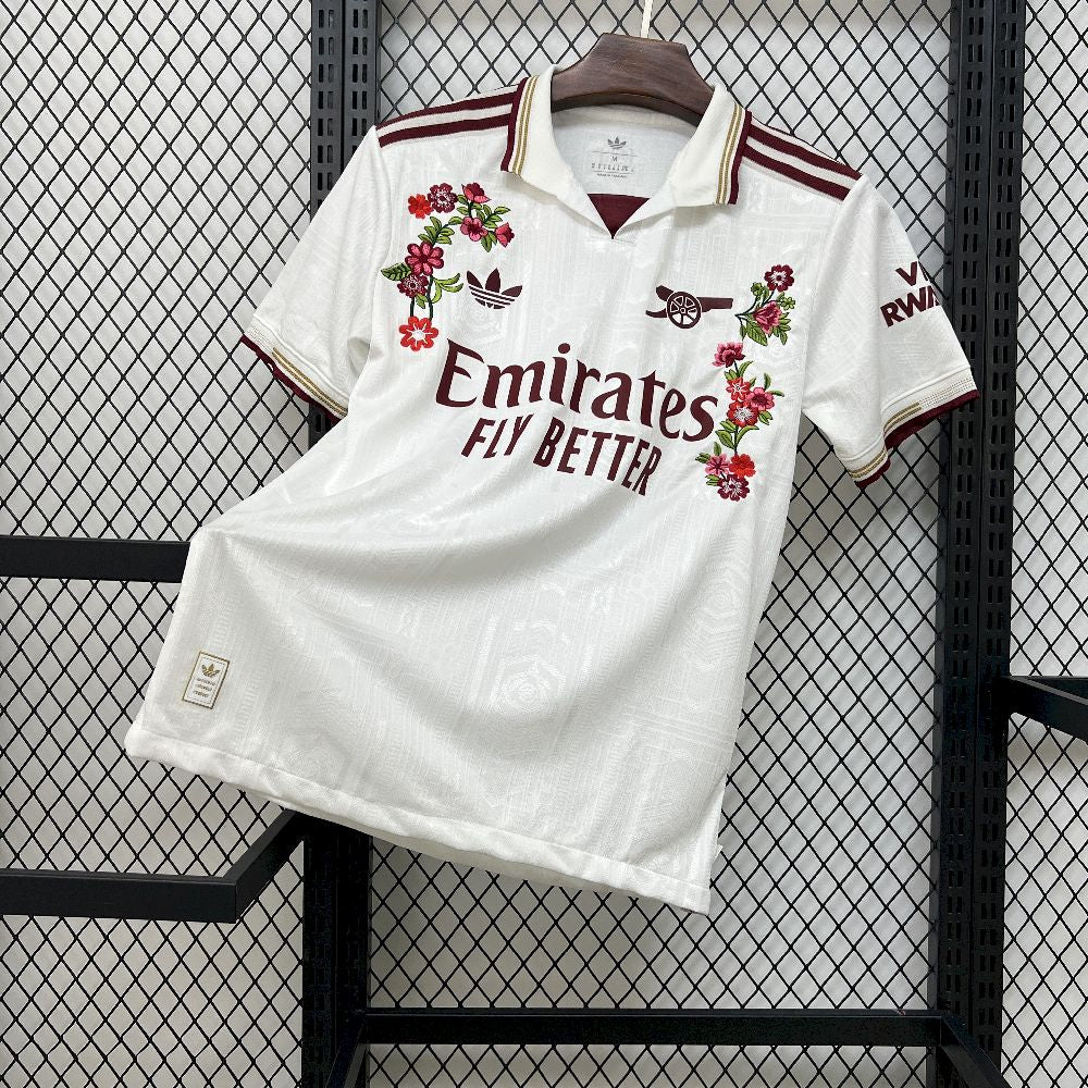 Arsenal 2025/26 Camisola Terceira Embroidered Versão Jogador – Homem
